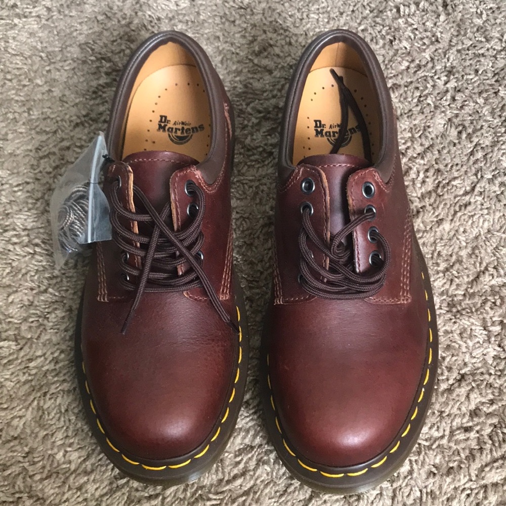 Brown low top Doc Martens (Dr Martens)